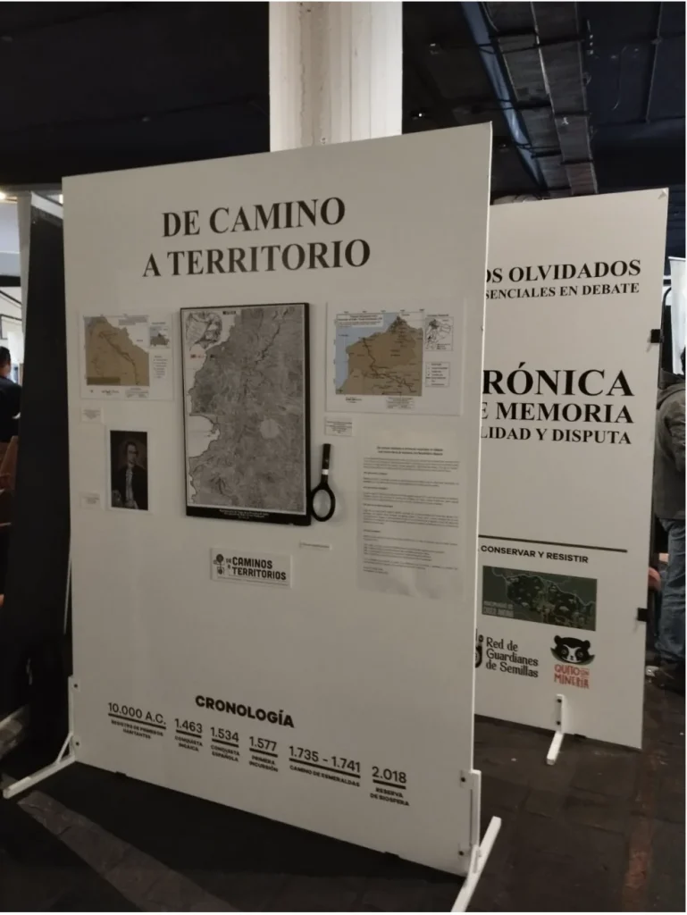 Exposición Itinerante De caminos a Territorios